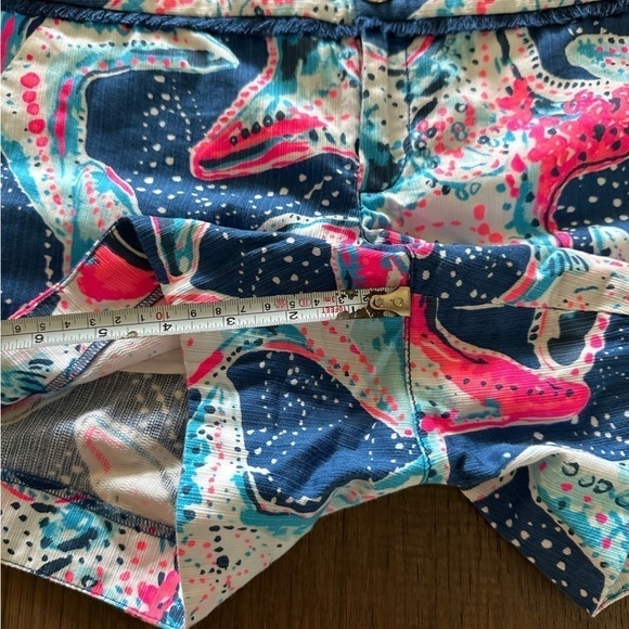 Lilly Pulitzer Indigo STAR STRUCK Adie short 2 - Picture 5 of 10